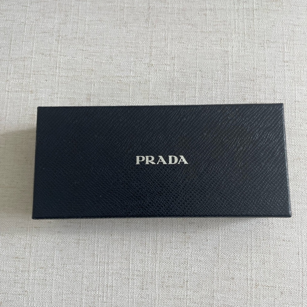 Prada Black Glasses Case and Box